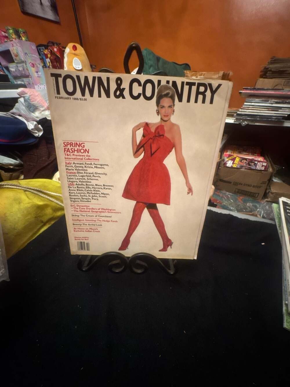 Town & Country Magazine February 1988 Issue